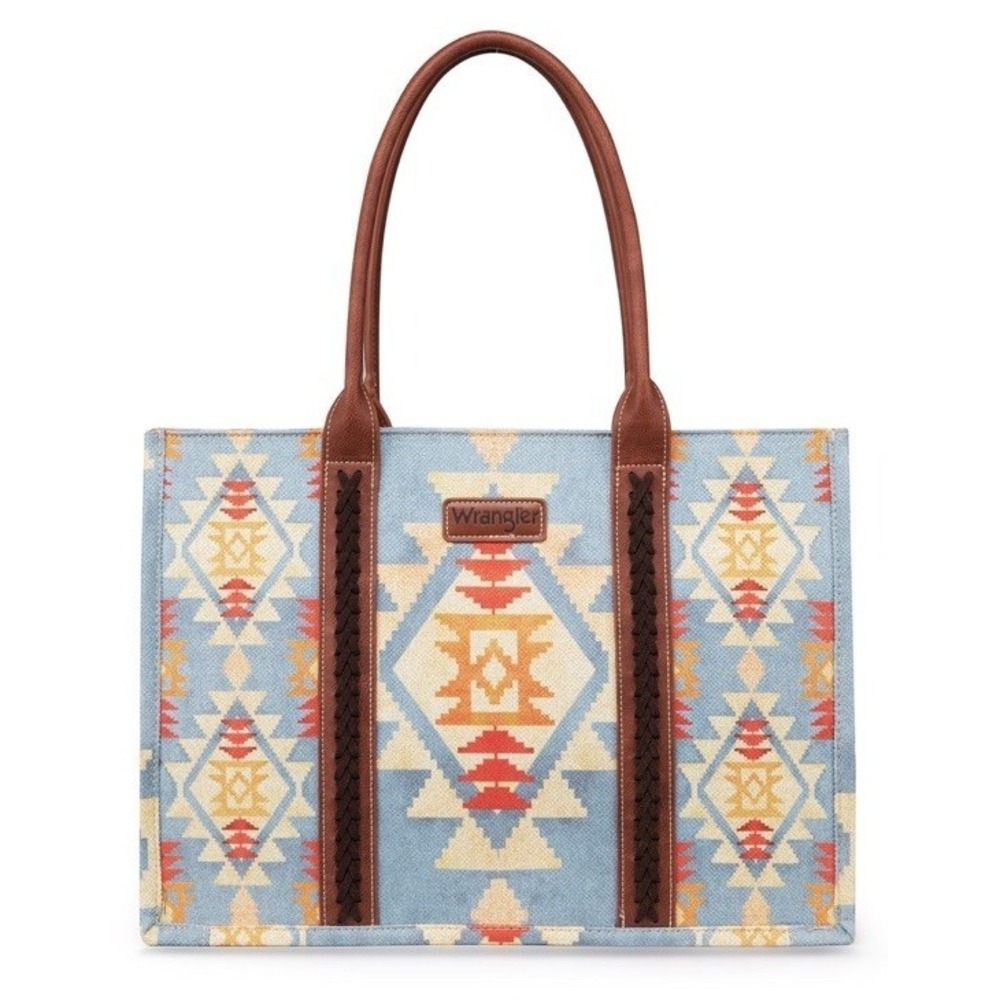 Brand New Womens Wrangler Aztec Large Shoulder Tote Bag/ Purse FAST SHIPPING